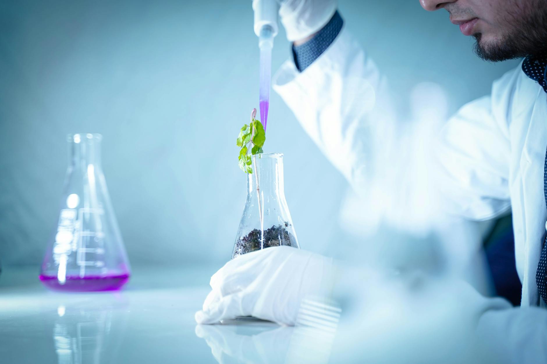 Tim ahli melakukan soil test terpercaya untuk memastikan kualitas tanah pertanian Anda